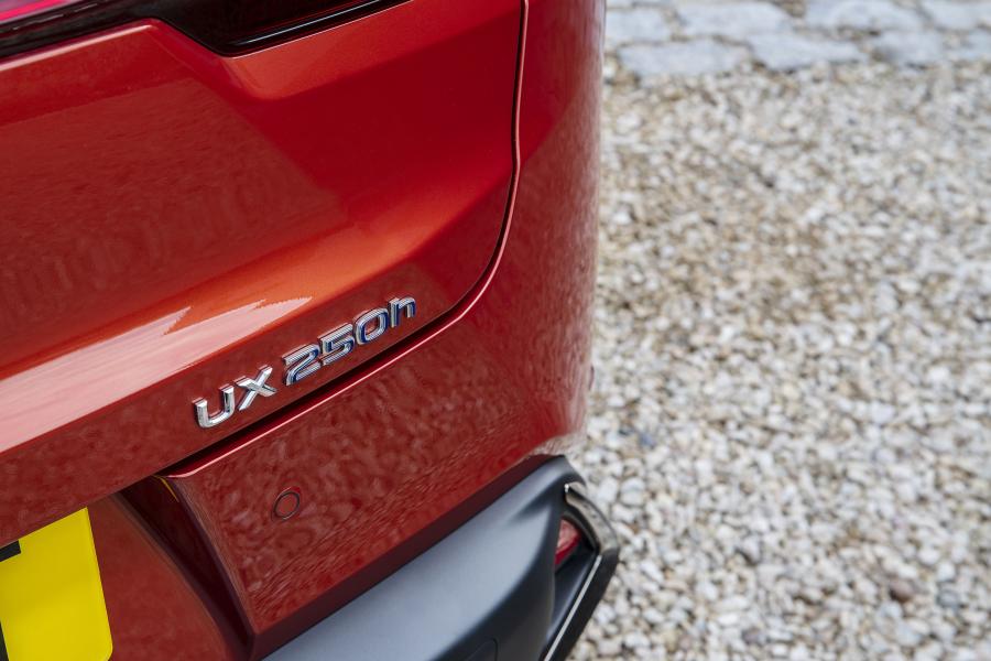Детали экстерьера Lexus UX250h F-Sport 2019 года  (UK) (фото 38 из 40)